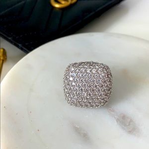 Pave Chunky fashion Ring